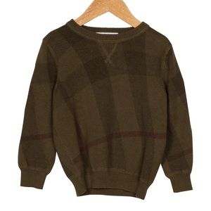 Burberry Boys' Cashmere-Blend Exploded Check Sweater